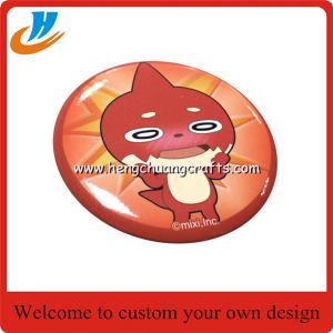 China Custom tin badge,cheap lapel tin badge with your own carton logo badge pin on sale