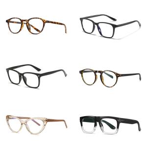 China Custom Unisex Eyeglasses Frames TR90 Blue Light Blocking Optical wholesale