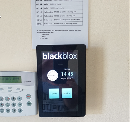 7'' POE RJ45 Wall Mount Android Tablet PC IPS Touch Screen NFC Reader LED Litght For Office