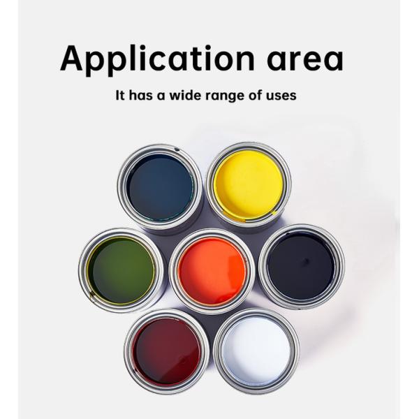 Auto Black / Pure White / Lemon Yellow Solid Acrylic Car Spray Paint