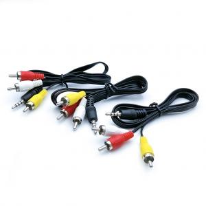 China 20m Video Audio Cables 3 RCA To 3 RCA With Male Plug Adapter Audio Converter wholesale