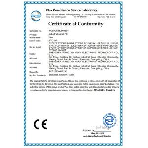 Shenzhen Wang Xin Yuan Electronic Technology Co., Ltd. Certifications