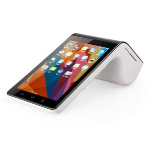 China 7 Inch Mini Portable Smart Point Of Sale Systems Touchable With Printer wholesale
