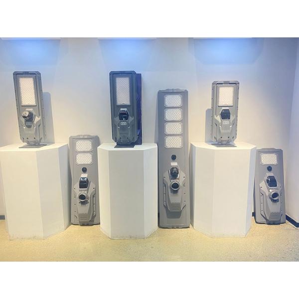 Remote Control Radar Sensor Integrated Solar Street Lights with 45pcs 5050 High Brightness LED Beads