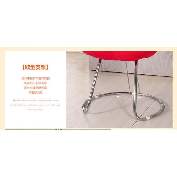 Commercial Modern Metal Chairs , Antique Upholstered Dining Chairs With Metal Legs