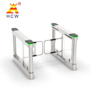 China RS485 Communication Port Facial Recognition Swing Barrier Turnstile wholesale