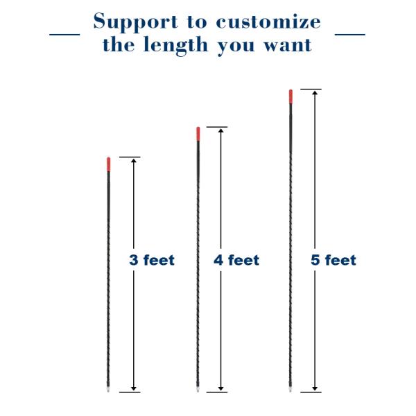 BAIAO 433mhz Antenna Radio Electric Car Aerial 1.5-2.5dBi