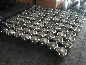 China Sch40 / Sch80 / Sch120 Stainless Steel Forged Caps 6 Inch Customized wholesale