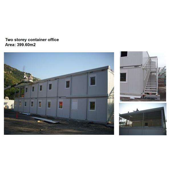 Quick Assembly Prefabricated Container House 20ft with Galvanized Steel Frame