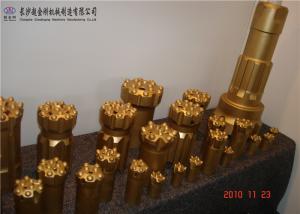 China Compact Structure Thread Button Bit High Efficiency Good Penetration Rate wholesale
