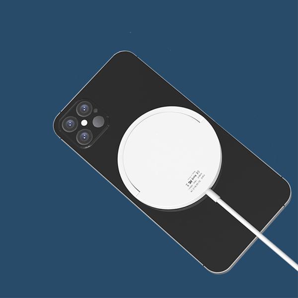 Type C 15W Magnetic Wireless Charger Stand For Iphone 12 Pro Mini