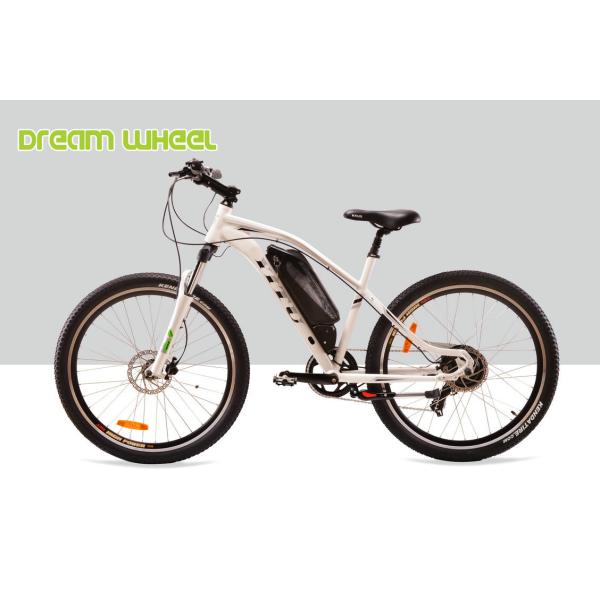 7 Speed 27.5" Electric Mountain Bicycle , 36V 10.4Ah Battery Operated Mountain Bikes
