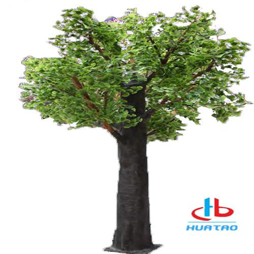 Quality 1.5m-3m Height Artificial Green Plants Synthetic Fake Tree For Indoor And Outdoor Decoration for sale