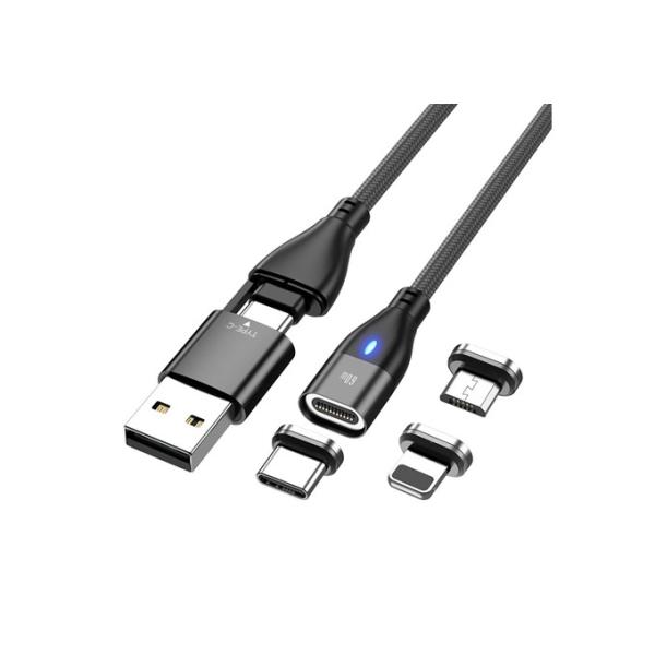 Quality QS MG7020, 6 In One Magnetic USB Data Cable for sale