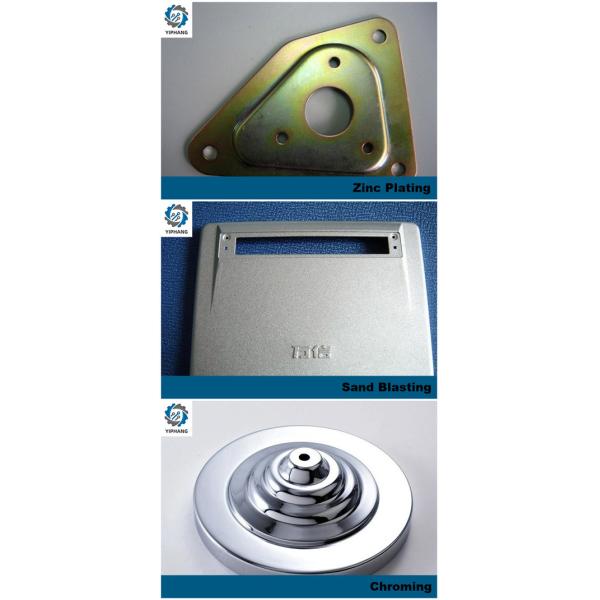 1.5mm Precision Sheet Metal Fabrication Aluminum Anodized Distribution Flange