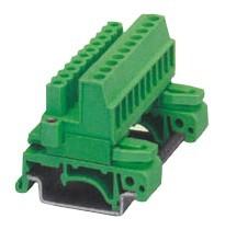 Din Rail Pluggable Terminal Block with Pin Spacing 5.08mm header arrage:24-12