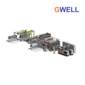 China TPU Sheet Extrusion Line TPU Hot-melt Film Production Machine Use Single Screw Extruder For Clothes Shoes Glass wholesale