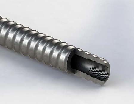 High Precision 1-6m Hollow Anchor Bar 0.5-50mm Q235 20#