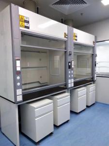 China 1200m3/H Chemical Steel Bench Top Fume Hood For Cleanroom on sale