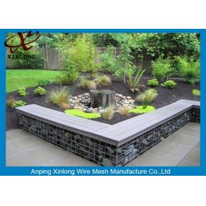 China Galvanized Surface Gabion Retaining Wall Gabion Basket Easy Install wholesale