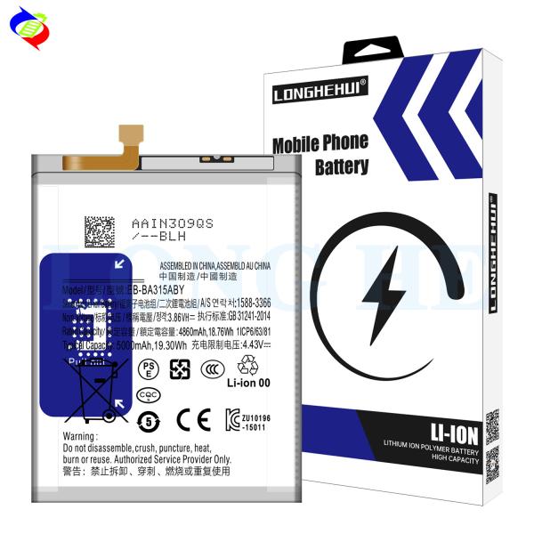 EB-BA315ABY Rechargeable Secondary Li-ion Battery for SAM Galaxy A31 A315F A315G A32 4G