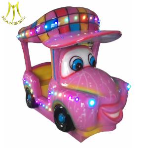 China Hansel indoor kids play machine carnival swings ride motor train for kids wholesale