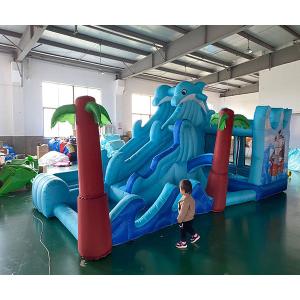 China AntiUV Commercial Combo Bounce House , Large Inflatable Bounce House wholesale