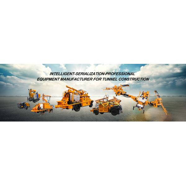 KC3017 Robotic Shotcrete Machine With Concrete Spraying Manipulator 4 - Wheel Drive