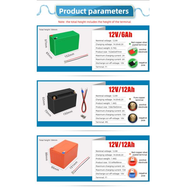 12V 200AH High Power RV Lithium Battery For Marine Propeller Handybrite Solar