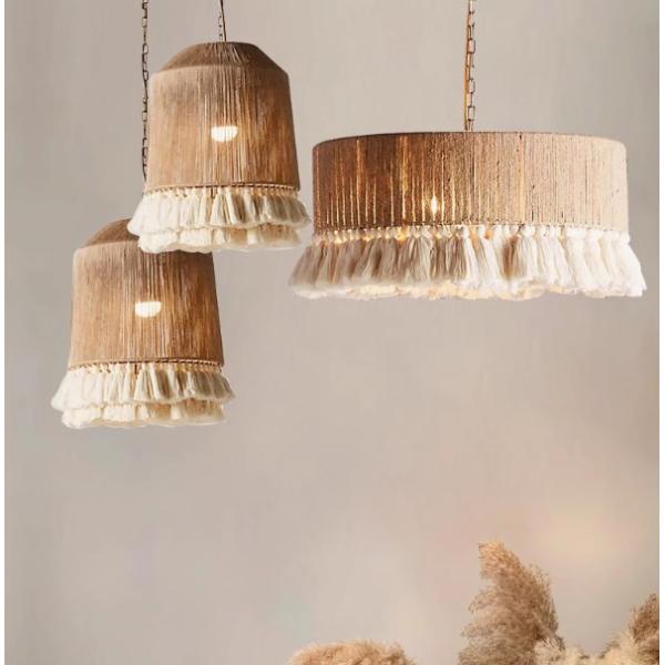 Bamboo Chandelier For Project Rattan Chandelier Retro Art Homestay Tea Room Living Room Bar Rattan Lamp