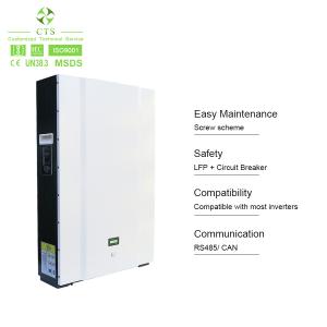 China CTS home storage battery 48V 200Ah 10kwh lithium ion battery , lifepo4 powerwall battery on sale