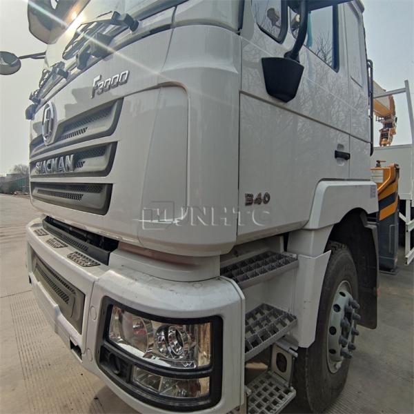 SHACMAN Lorry Truck Mounted Knuckle Boom Cranes 10 Ton