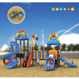 Buy cheap commercial kids plastic outdoor play equipment outside play centre from wholesalers