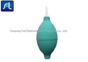 China Green Soft Rubber Suction Bulb With Plastic Syringe Needle Durable Multifunctional wholesale