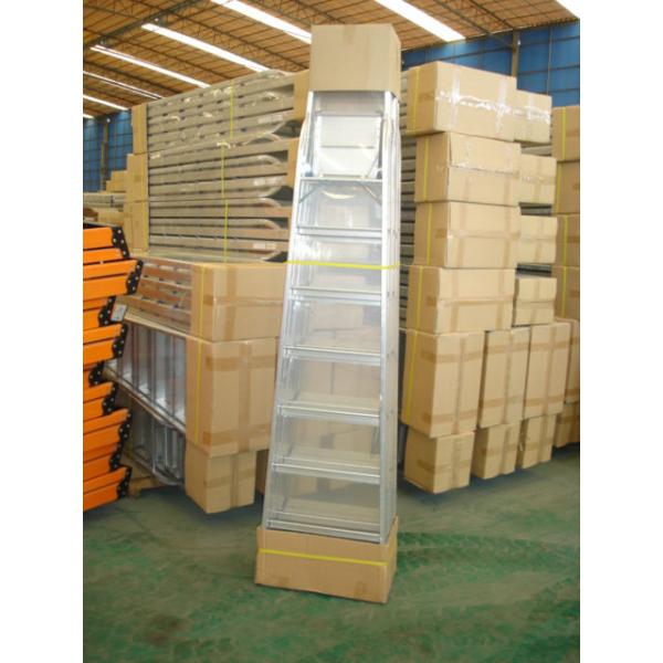 Natural Silver Anodized Aluminum Materrial Ladders Household Step Ladder