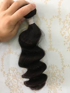 China 8a grade loose wave virgin hair unprocessed malaysian hair extensions thick hair bundles tangle free wholesale