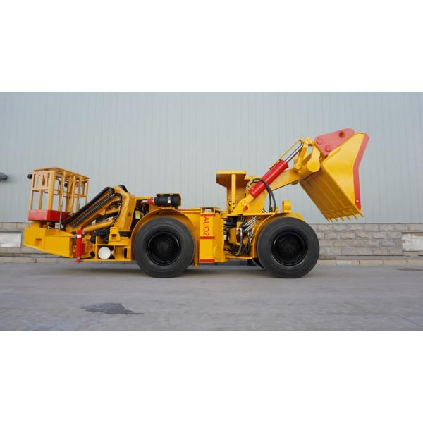 Underground Multipurpose Utility Vehicle for Mining Underground Loader and Lift Table in One Equipment