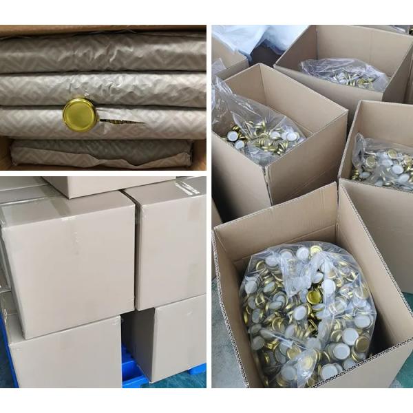 New Design 82mm Deep Metal Lids Tinplate Lug Cap Metal Lug Cap for Bulk Order