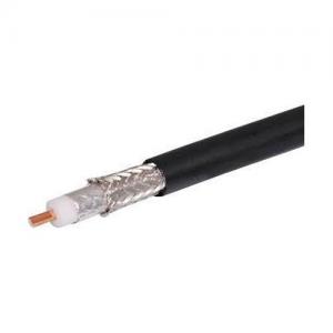 China RG11 S 90% PVC CM 75ohms Rg11 with Messenger Coaxial Cable for CATV System Overhead Messenger Cable wholesale