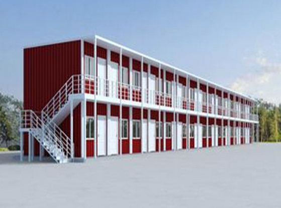 Self-made flat pack container house hotel for sale