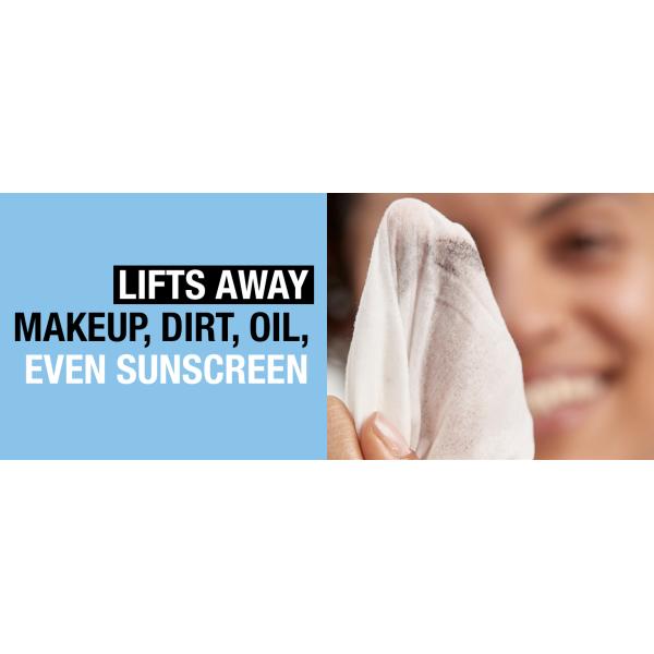 Non Comedogenic Fragrance Free Makeup Removal Wipes 6 Pack of 25 Count