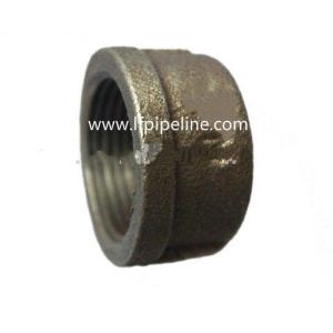 China malleable pipe fitting , end caps wholesale