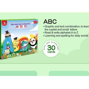 Buy cheap ABC Learning Preschool Flash Cards from wholesalers
