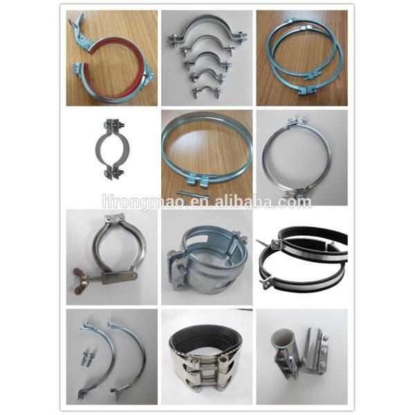 160mm Mild Steel V Band Clamp Shaped Sealing Lmg160 Quick Release Lock Ring