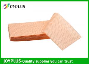 China Yellow Green Color Non Woven Cloth , Window Cleaning Cloths Extra Absorbent wholesale