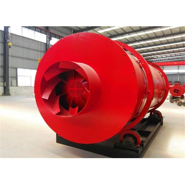 Rotary Sand Drying Equipment Shell Type For Drying Cement Sea Blast Sand