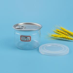 Food Grade 300ml PET Honey Tin Plastic Food Cans