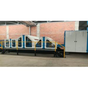 Double Roller Opening Wool Carding Machine Two Cylinder Double Doffer