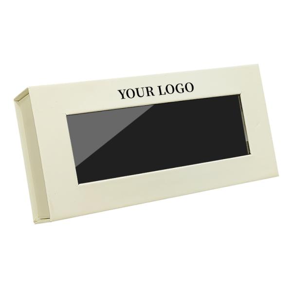 Custom Size Accepted Recycled Materials Natural Gem Stone Necklaces Packaging Boxes