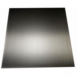 China Hand-Brushed Black Antique Bronze Color Stainless Steel Sheet For Interior Design wholesale